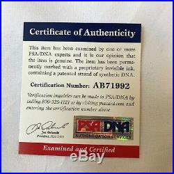 1998 Fred McGriff Signed Game Used Tampa Bay Devil Rays Jersey PSA DNA COA