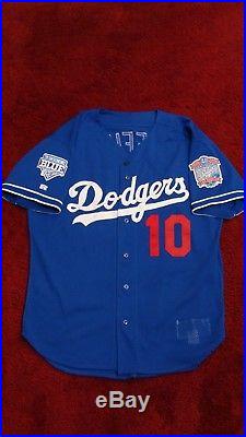 1998 Gary Sheffield Los Angeles Dodgers Game Used BP Jersey