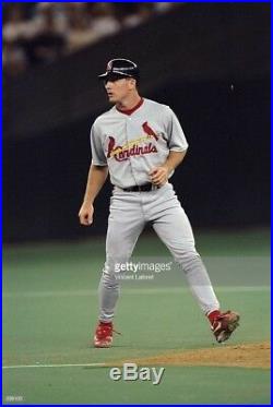 1998 J. D. Drew Game Worn Rookie Jersey St. Louis Cardinals McGwrie HRs