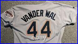 1998 John Vander Wal San Diego Padres game used/worn road jersey