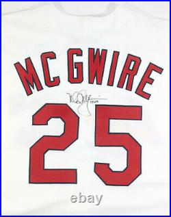 1998 Mark Mcgwire Signed Game Used St. Louis Cardinals Jersey 70hr Season
