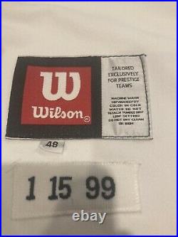 1999 Atlanta Braves Randall Simon Game Worn/Used Jersey SZ 48 XL