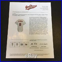 1999 Cal Ripken Jr. Game Used Signed Baltimore Orioles Home Jersey With JSA COA