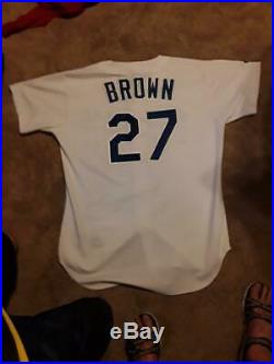 1999 Kevin Brown Dodgers game worn jersey