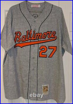 2000 Buddy Groom game used Baltimore Orioles jersey 1970 Gray Flannel TBC
