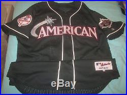 2001 All Star Game Used Jersey #34 Mel Stottlemyre New York Yankees Autographed