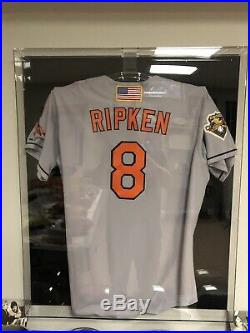 2001 Cal Ripken Jr. Game Used Jersey Baltimore Orioles LOA 9/29/29/01 Vs NY