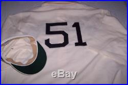 2001 Matt Kinney Turn Back the Clock Game Used Jersey & Hat Minnesota Twins