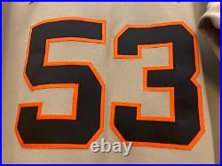 2002 Houston Astros 1970 TBTC Road Game Used Jersey Pete Munro