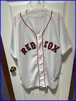 2004 Curt Schilling Boston Red Sox Game Used Home Jersey 100% Authentic LOA