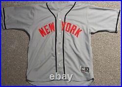 2004 Joe McEwing game used New York Mets (Cubans) TBC Negro League jersey