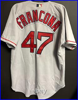 2004 Terry Francona Game Worn Boston Red Sox Road Jersey World Series Champions