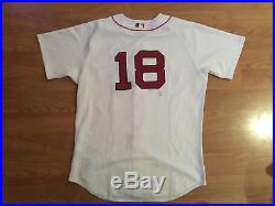 2005 #18 Johnny Damon Boston Red Sox Game Used Home Jersey