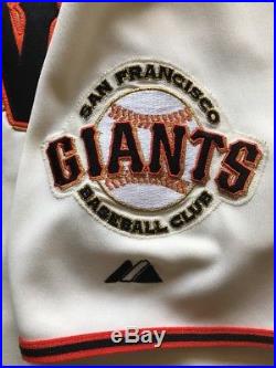 2005 SF Giants Gigantes Team Issued Jersey Size 48 Juan Marchial