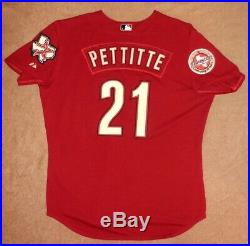 2006 Andy Pettitte Houston Astros Game Worn Alternate Jersey, 45 Year Patch