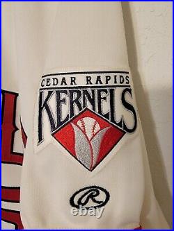 2006 Cedar Rapids Kernels Minor League Baseball Game Used Home Jersey #5