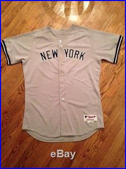 2006 New York Yankees Game Used Randy Johnson Road Jersey WOW Great HOF Piece