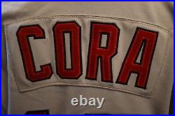 2007 Boston Red Sox Alex Cora Game Used Worn Jersey WS Champs Steiner MLB