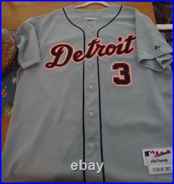 2007 Gary Sheffield Game Used Detroit Tigers Road Jersey #3- 500 HR Club (Mears)