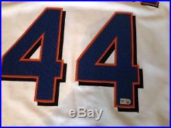 2007 Lastings Milledge New York Mets OPENING DAY GAME WORN/ Used JERSEY METS LOA