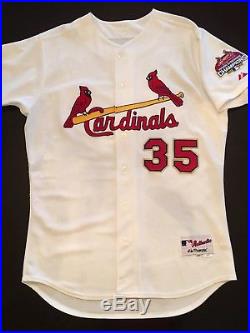 2007 St. Louis Cardinals Marrero Gold 2006 World Series Champions jersey Issued