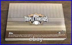 2007 TOPPS TRIPLE THREADS 5/27 Booklet Game Used Albert Pujols Edmonds Pujols #5