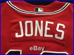 2008 Chipper Jones Atlanta Game Used Jersey All tags
