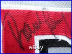 2009 Cincinnati Reds Ramon Hernandez #55 Game Used / Worn Signed Road Jersey