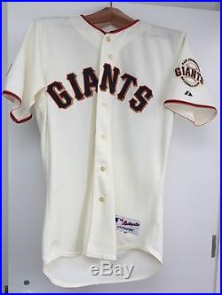 2009 Tim Lincecum SF Giants Game Used / Worn & Autographed Home Jersey