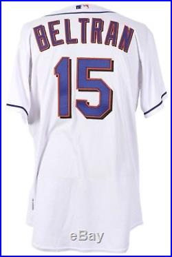2010 Carlos Beltran New York Mets Game Used Jersey MLB Authenticated & Mears COA