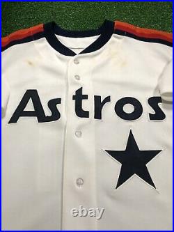 2010 Michael Bourn Game Used Worn Houston Astros TBTC Rainbow Sleeve Jersey RARE
