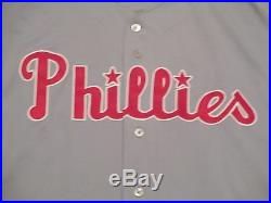 2010 TBTC 1965 Game Used Worn Phillies Jersey Road Francisco MLB Hologram