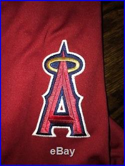 2011 Anaheim Angels Game Used/worn Al All Star Game Jersey/jordan Walton/mlb Aut