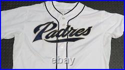 2012 John Baker San Diego Padres Game Used Worn MLB Baseball Jersey! Good Usage