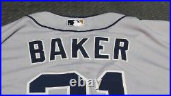 2012 John Baker San Diego Padres Game Used Worn MLB Baseball Jersey! Rare Style