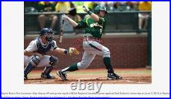 2012 Max Muncy #9 Baylor Bears GREEN Game Worn Jersey Dodgers All Star