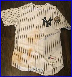 2013 Mariano Rivera Night Game Worn Ny Yankees Jersey/ Eduardo Nunez / Steiner