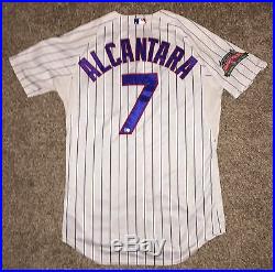 2014 Arismendy Alcantara Game Used Worn Chicago Cubs Jersey