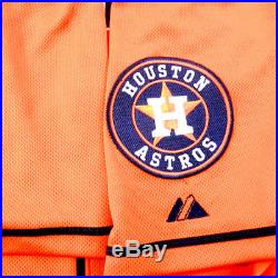 2014 Houston Astros Brent Strom #53 Game Issued Possible Game Used Orange Jersey