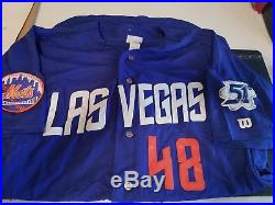 2014 Jacob Degrom Mets Las Vegas 51's Game Used Jersey Auto Inscribed ROY COA