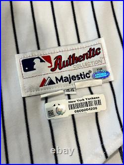 2014 Jacoby Ellsbury New York Yankees Game Used Worn Baseball Jersey! MLB Holo