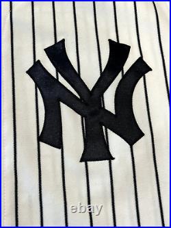 2014 Jacoby Ellsbury New York Yankees Game Used Worn Baseball Jersey! MLB Holo