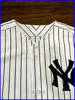 2014 Jacoby Ellsbury New York Yankees Game Used Worn Baseball Jersey! MLB Holo