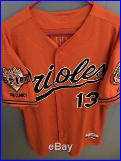 2014 Manny Machado Game used Signed/Inscribed Baltimore Orioles Jersey(PSA/DNA)