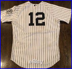 2014 Ny Yankees Derek Jeter Final Game/game Used/worn Uniform Chase Headley Coa