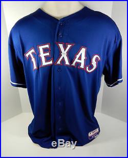 2014 Texas Rangers Prince Fielder #84 Game Used Blue Jersey Miedema LOA