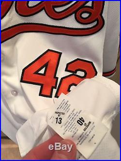 2015 Baltimore Orioles Manny Machado Game Used HR Jersey Signed 4/15/15 MLB COA