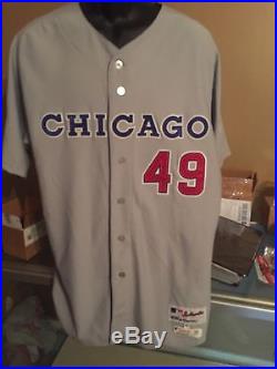 2015 CHICAGO CUBS JAKE ARRIETA GAME USED JERSEY All Star patch MLB Authenticated
