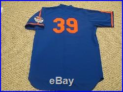 2015 Mets Royal Giants Game Used Jersey Bobby Parnell #39 size 48 MLB Hologram
