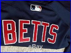 2016 Boston Red Sox Game Worn Mookie Betts Jersey Used